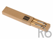 Набор «Bamboo»: шариковая ручка и механический карандаш