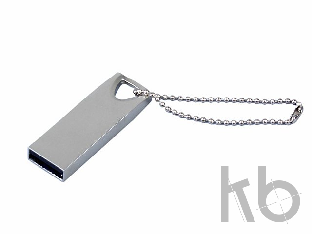 USB 2.0-флешка на 32 Гб с мини чипом и отверстием для цепочки