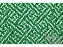 Плед акриловый с белой бахромой «Tassel»