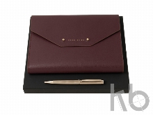 Подарочный набор: конференц-папка А5, ручка шариковая