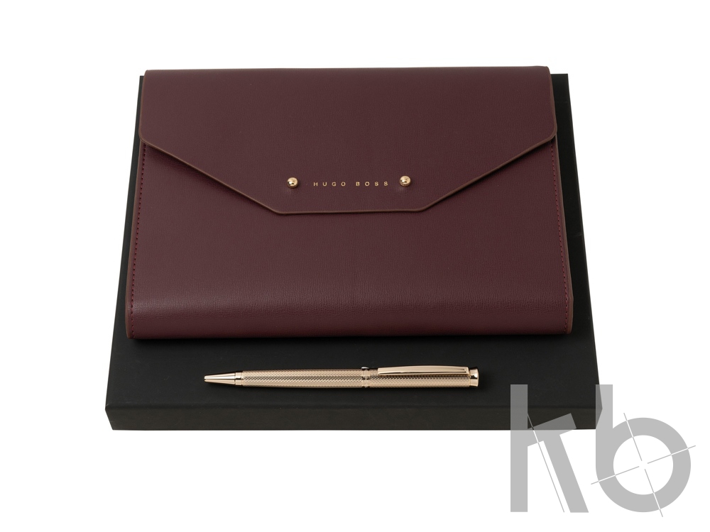 Подарочный набор: конференц-папка А5, ручка шариковая