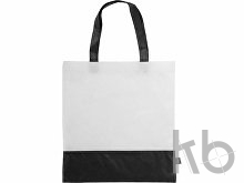 Сумка-шоппер двухцветная Reviver из нетканого переработанного материала RPET