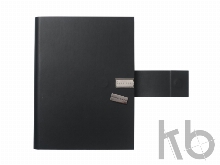 Папка А5 Loop Black с USB-флешкой на 16 Гб