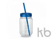 Бутылка с соломинкой