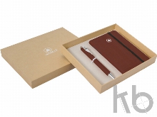 Подарочный набор «Larbey»: записная книжка А6, ручка шариковая