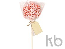 Леденец на палочке «Снежинка»