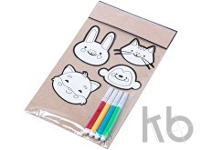colouring sticker set