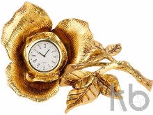 Часы настольные «Роза»