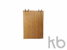 Блокнот/скетчбук А5 из Дуба на разъемных кольцах