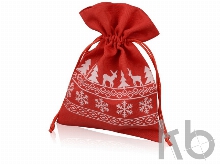 Мешочек подарочный новогодний