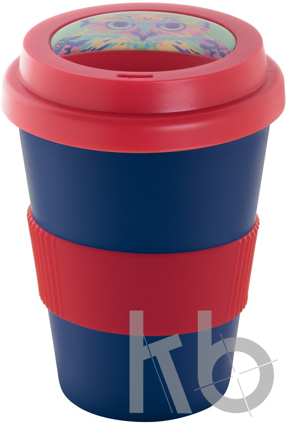 customisable thermo mug, lid