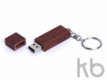 USB 3.0- флешка на 64 Гб прямоугольная форма, колпачок с магнитом