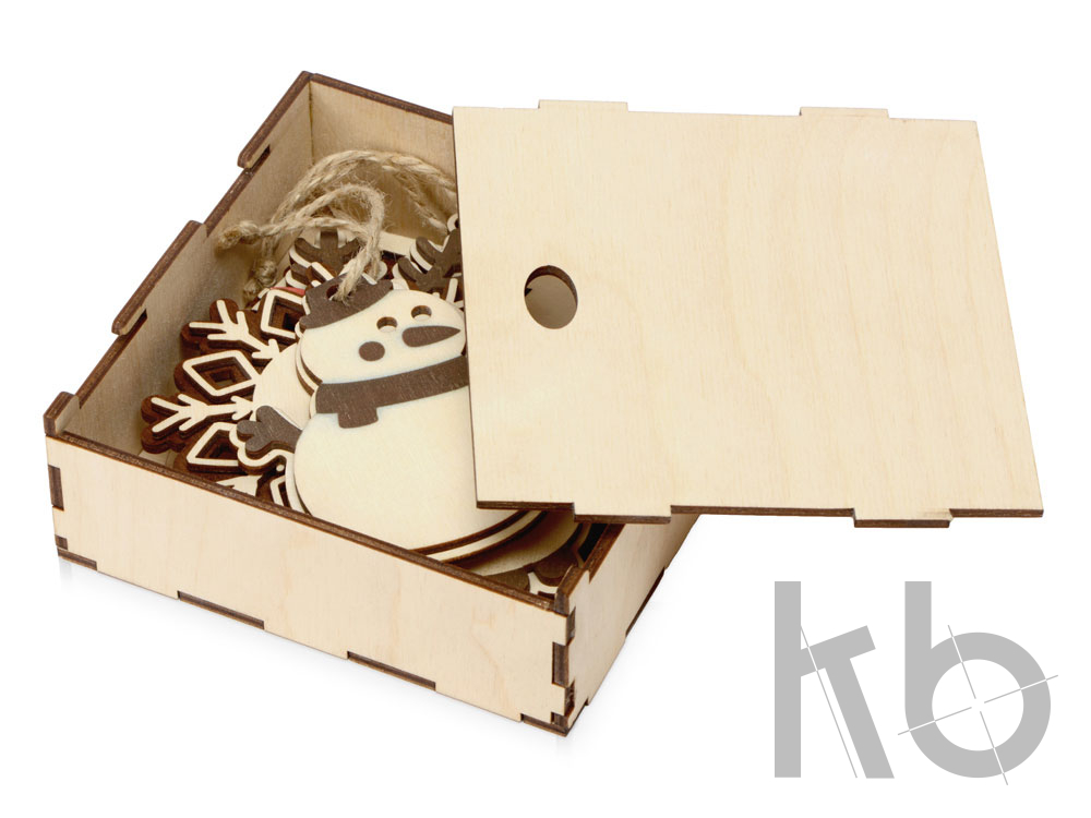 Набор с новогодними подвесками