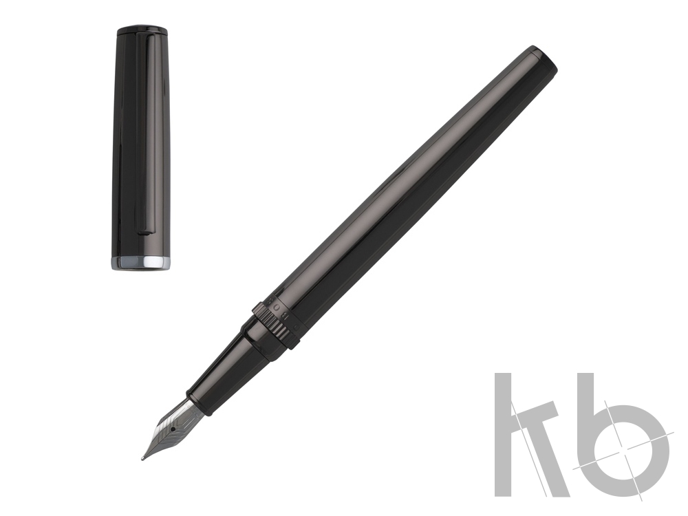 Ручка перьевая Gear Metal Dark Chrome