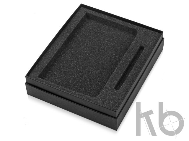 Коробка подарочная Smooth L для ручки и блокнота А5 Коробка с ложементом Smooth L для ручки и блокнота А5
