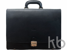 Портфель кожаный LeatherNorth, черный