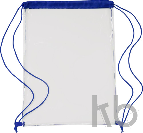 PVC drawstring backpack