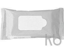 Plastic bag with 10 wet tissues