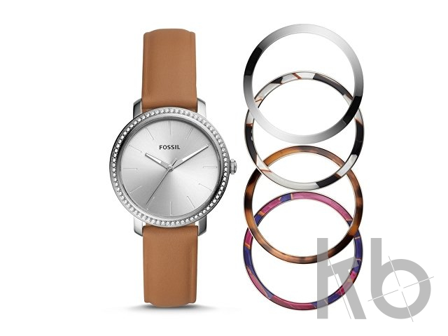 Часы наручные со сменными базелями, женские