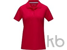 Рубашка поло «Graphite» из натуральных материалов, женская