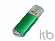 USB 2.0- флешка на 4 Гб с прозрачным колпачком