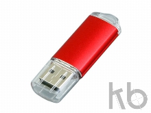 USB 2.0- флешка на 32 Гб с прозрачным колпачком