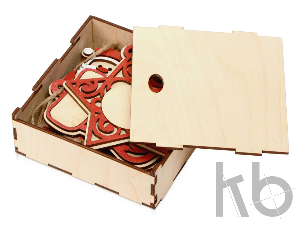 Набор с новогодними подвесками