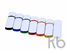 USB 2.0- флешка на 8 Гб с цветными вставками