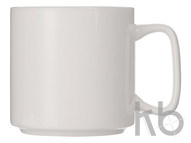 Кружка "Kos", 370 мл, белый, с квадратной ручкой Кружка «Kos»