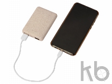 Портативное зарядное устройство «Wheatty» из пшеничной соломы, 5000 mAh