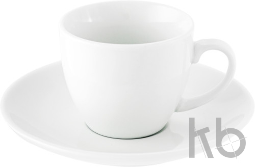 Porcelain cup and saucer