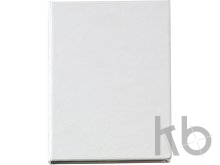 Cardboard holder with sticky notes