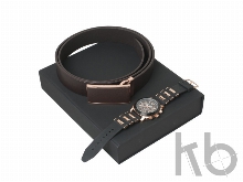 Подарочный набор Seal: ремень, хронограф