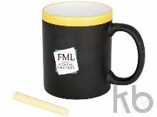 Кружка с покрытием для рисования мелом