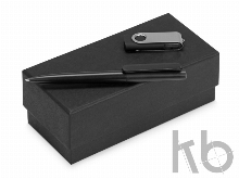 Подарочный набор Qumbo с ручкой и флешкой