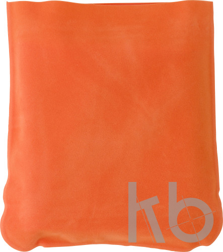 Velour travel cushion