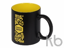 Кружка с покрытием для гравировки «Subcolor BLK»