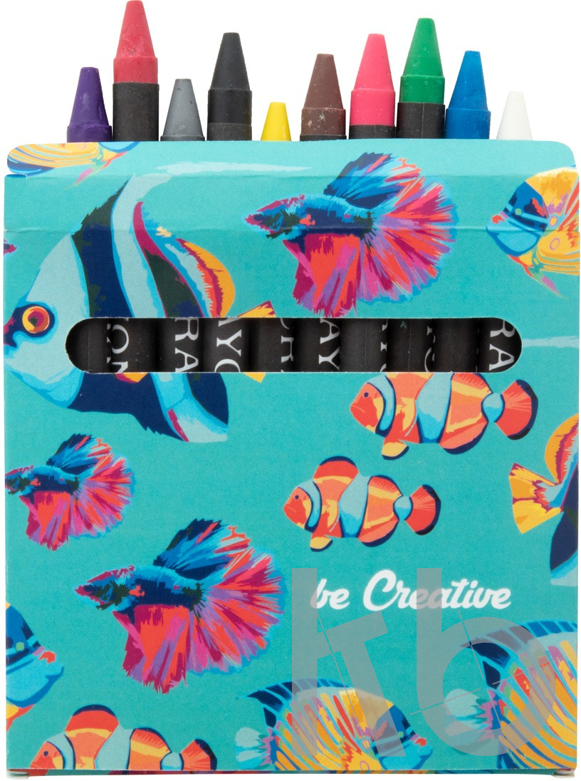 custom 12 pc crayon set