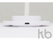 Настольный светильник с беспроводной зарядкой «Flamp»