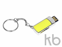USB 2.0- флешка на 64 Гб с выдвижным механизмом и мини чипом