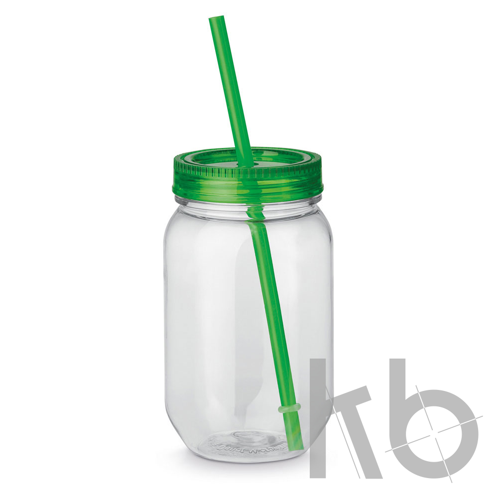 Бутылка с соломинкой