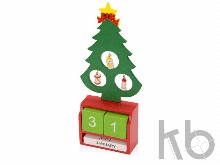 Декоративная елочка c календарем