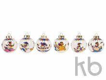 Набор новогодних шаров «Зимние узоры»