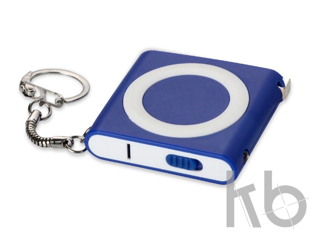 Брелок-рулетка с фонариком «Книга», 1м