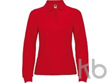 Рубашка поло «Estrella» женская с длинным рукавом