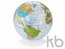 Мяч надувной пляжный «Globe»