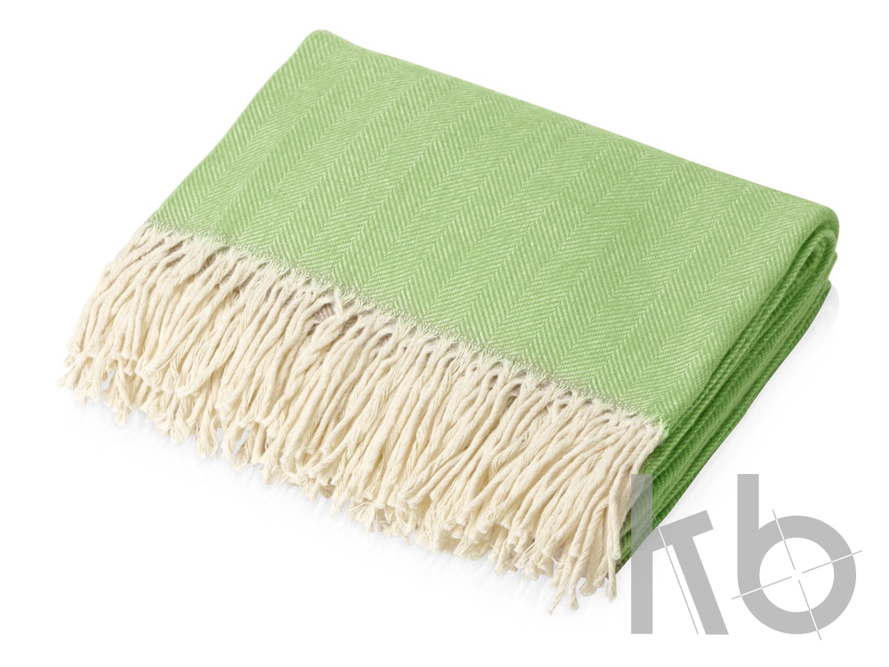 Плед «Ёлочка»  из натурального хлопка