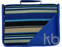 Fleece (150 gr/m²) blanket in pouch