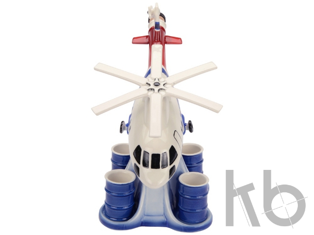 Штоф «Вертолет» с четырьмя стопками