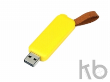 USB 3.0- флешка промо на 32 Гб прямоугольной формы, выдвижной механизм